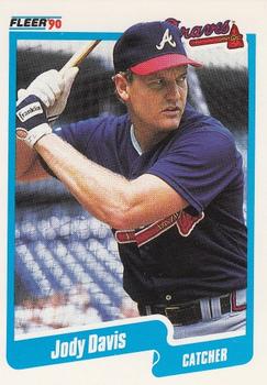 1989 Topps Jody Davis #115 Baseball Card Chicago Cubs (2x AS/GG)