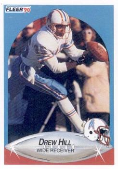 95 Drew Hill - Houston Oilers - 1989 Topps Football – Isolated Cards