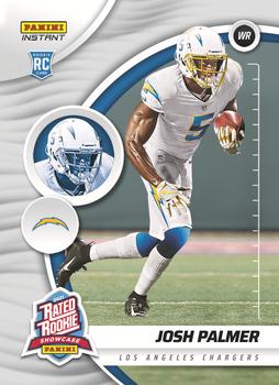 Josh Palmer 2021 Panini Donruss Optic Rated Rookie #229 Los Angeles Chargers