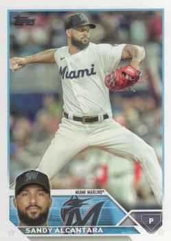 2023 Topps #T88-3 Sandy Alcantara Miami Marlins Baseball Card