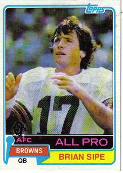 Brian Sipe Trading Cards: Values, Tracking & Hot Deals