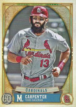 Matt Carpenter 2021 Topps #566 St. Louis Cardinals Baseball Card