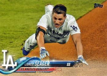 #281 COREY SEAGER 2021 Topps Big League ORANGE AWARD WINNER LOS ANGELES  DODGERS