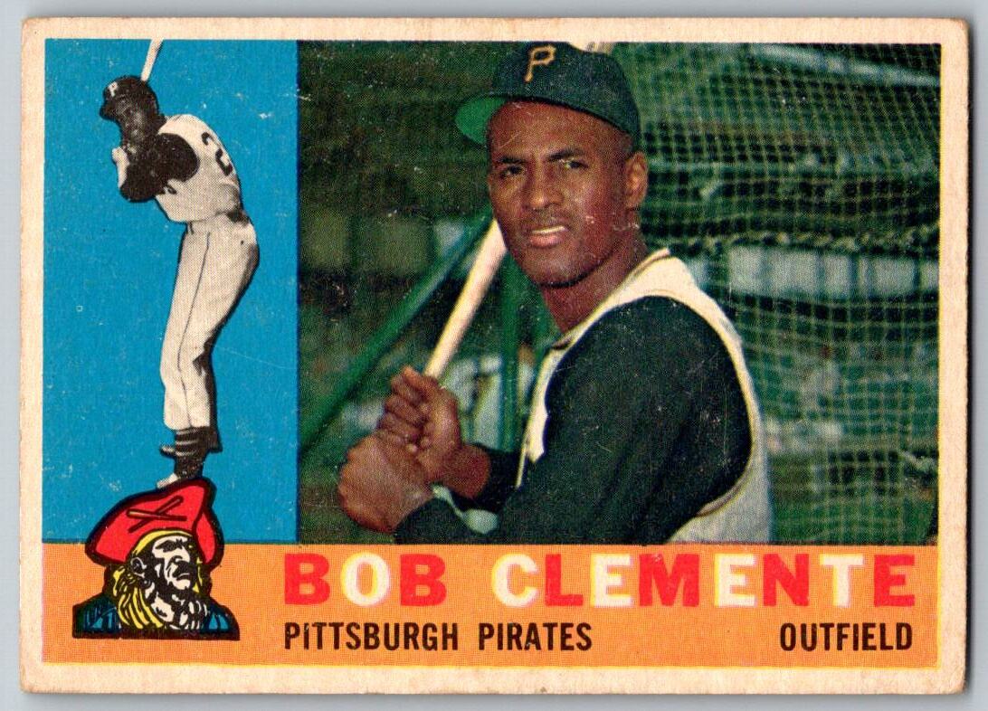 1972 Topps #309 Roberto Clemente Pittsburgh Pirates Baseball
