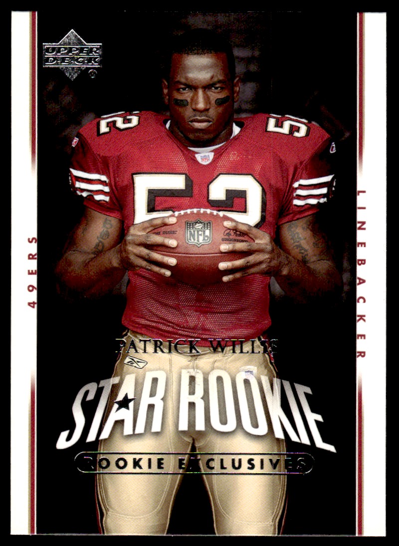 Patrick Willis San Francisco 49ers Autographed 2007 Bowman Chrome #BC93  Beckett Fanatics Witnessed Authenticated 10 Rookie Card