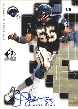 Junior Seau – San Diego Chargers # 55 LB Football Trading Cards AA