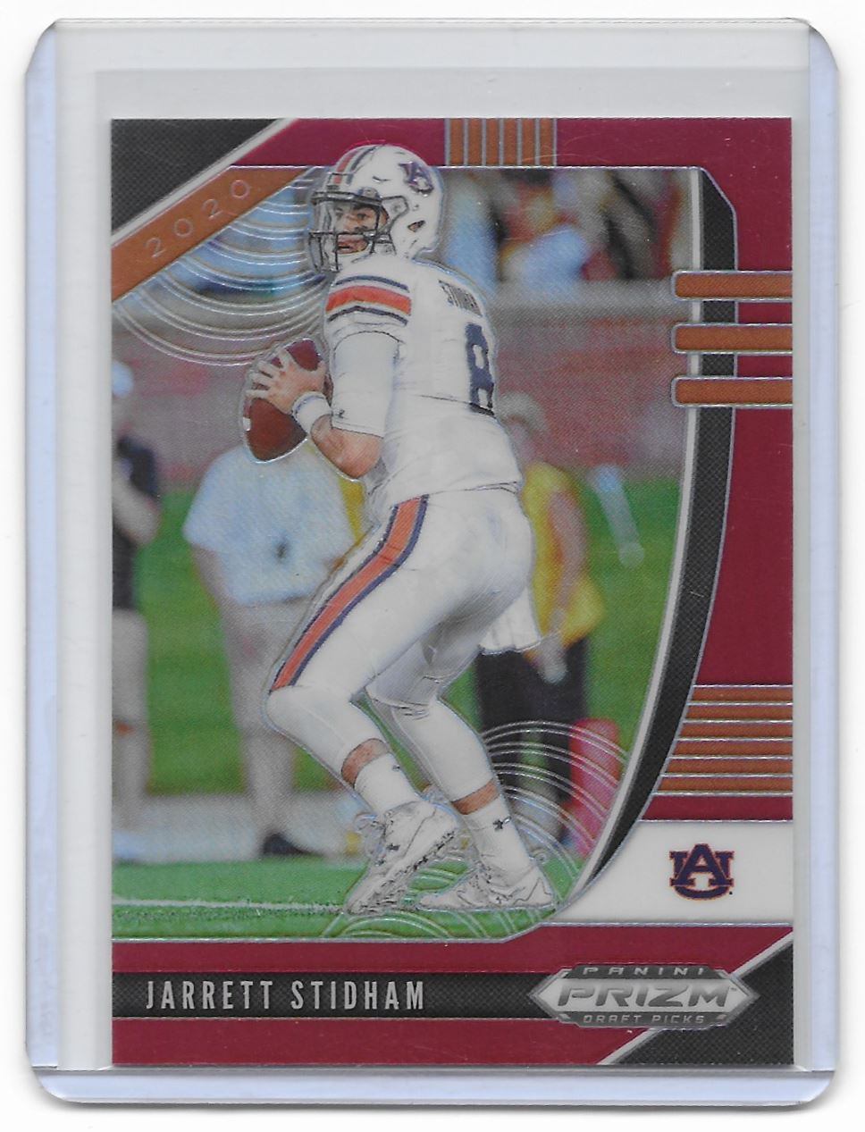 Jarrett Stidham 2019 Obsidian Rookie Eruption Jersey Relic /100 #RE-7  Patriots