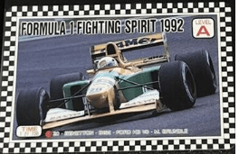 #9. 1992 Amada Formula 1 Fighting Spirit Michael Schumacher Rookie Card#7