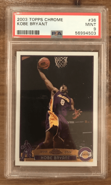 2003 Topps Chrome Kobe Bryant