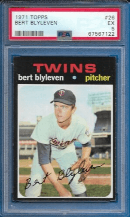 1971 Topps Bert Blyleven Rookie Card #26