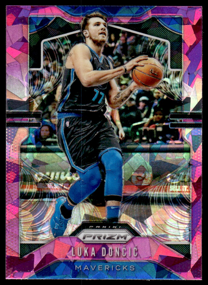 2019 Panini Prizm Prizms Pink Ice #75 Luka Doncic Value null