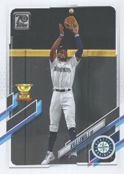 Kyle Lewis Seattle Mariners Autographed 2020 Topps Chrome Update Series  #U-59 Beckett Fanatics Witnessed Authenticated 10 Rookie Card with 2016  #11 Pick Inscription