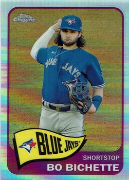 2022 Topps - BO BICHETTE - STARS OF MLB RED /75 #SMLB-30 - Toronto Blue Jays