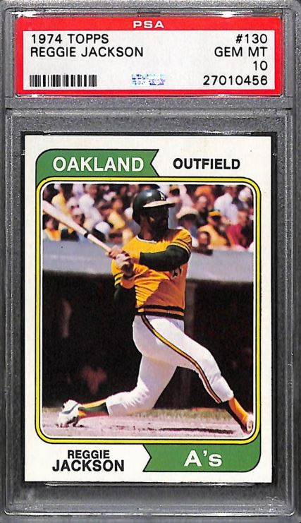 1974 Topps Reggie Jackson #130