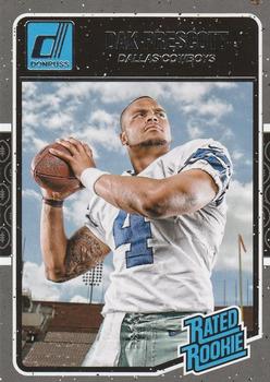 : 2018 Score Color Rush #13 Dak Prescott Dallas Cowboys Football  Card : Sports & Outdoors