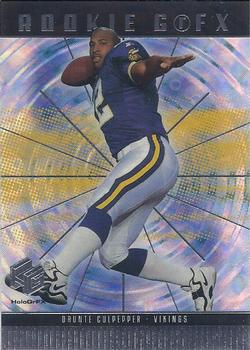 Daunte Culpepper Signed Minnesota Vikings 1999 Stadium Club Chrome Rookie  Football Trading Card #119 - Schwartz Authenticated