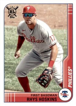  2022 Topps Gold Star 523 Rhys Hoskins - Philadelphia Phillies :  Collectibles & Fine Art