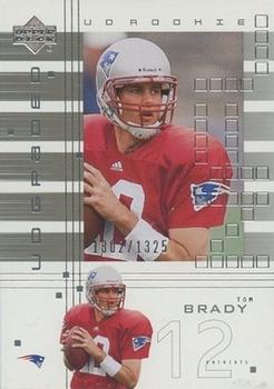 Tom Brady 2000 Pacific Paramount Base #138 Price Guide - Sports