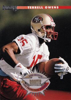 1996 Terrell Owens Upper Deck Collectors Choice Rookie