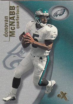 : 1999 Fleer Donovan McNabb Eagles Rookie Football Card #288 BC :  Collectibles & Fine Art