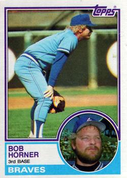 1979 Topps Regular (Baseball) Card# 586 Bob Horner of the  Atlanta Braves Ex Condition : Collectibles & Fine Art