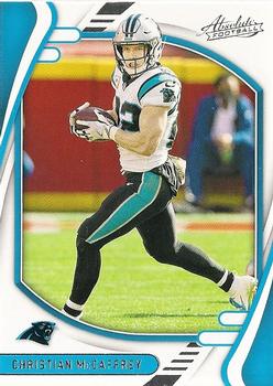 CHRISTIAN McCAFFREY (12) Card Football Rookie Lot - Panthers