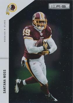 Santana Moss Autographed Jersey - 2001 Spx Rookie Stars Rc #d 550