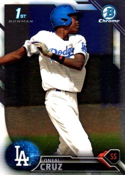 Sold at Auction: 2020 Bowman Chrome Prospects Mojo Refractor O'Neil Cruz RC