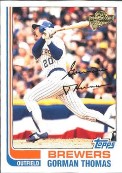  1984 Topps # 119 Gorman Thomas Seattle Mariners (Baseball Card)  NM/MT Mariners : Collectibles & Fine Art