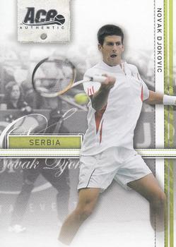 2007 Ace Authentic Straight Sets #16 Novak Djokovic Value null