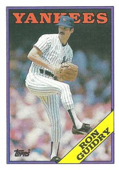 1984 Nestle All-Star RON GUIDRY (ex-mt) New York Yankees