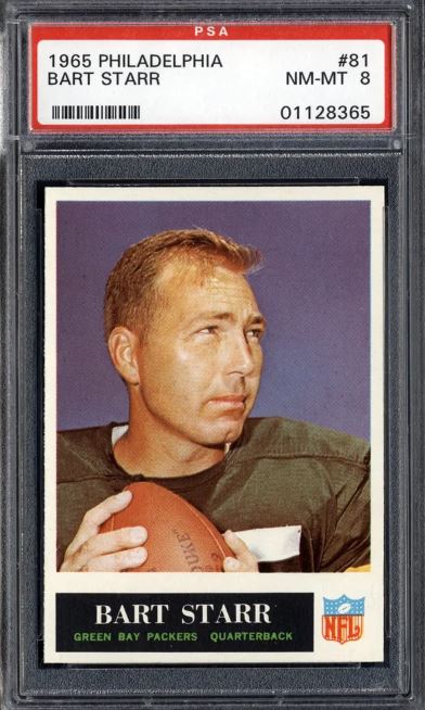 1965 Philadelphia Bart Starr #81