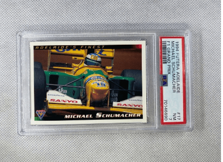 #12. 1994 Futera Adelaide F1 Grand Prix Michael Schumacher #17