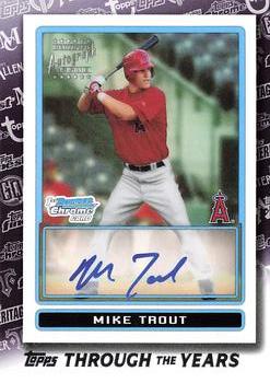 Mike Trout 2021 Topps Card #T52-27