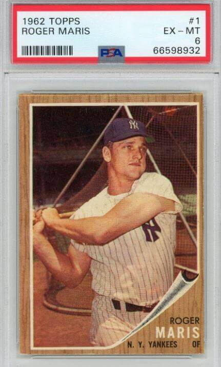 1962 Topps Roger Maris #1