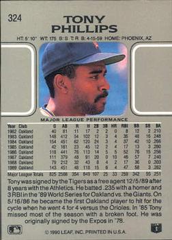 Tony Phillips Cards: Values, Rookies | Collectibles.com