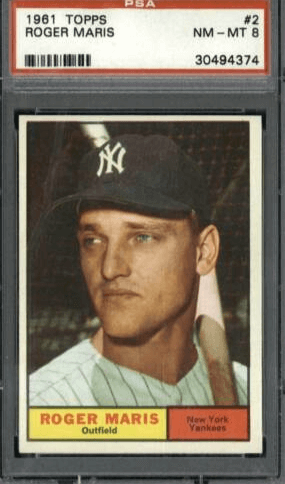 1961 Topps Roger Maris #2