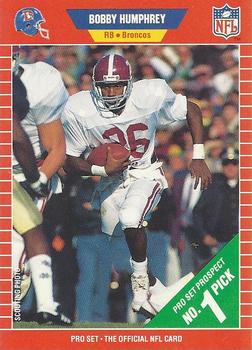 Bobby Humphrey - Broncos #85 Score 1990 NFL Football Trading Card