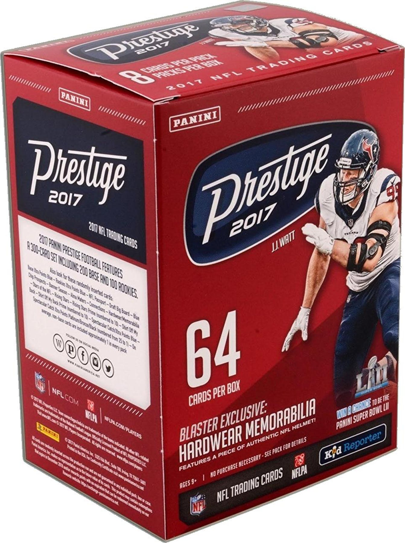 2017 Panini Prestige Football Cards Checklist Capitalizes on NEW