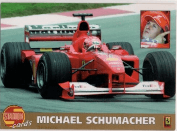#10. 2000-05 Stadion World Stars Michael Schumacher #7