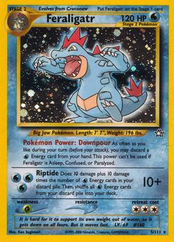 Pokémon diamond and store pearl Secret of the Lakes Feraligatr PSA 10