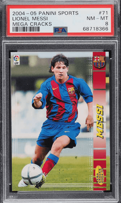 2004-05 Panini Mega Cracks Lionel Messi #71