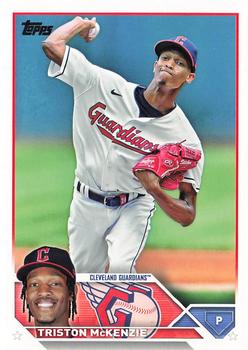 Triston McKenzie - 2022 MLB TOPPS NOW® Card 1042 - PR: 481