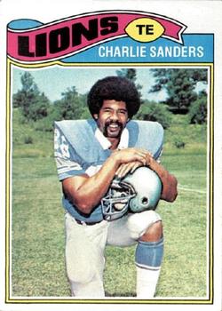 : 1973 Topps # 395 Charlie Sanders Detroit Lions