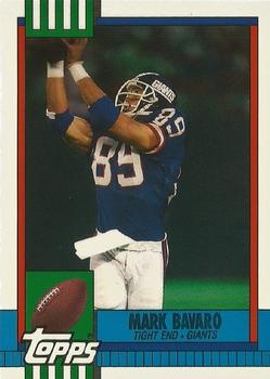 17 Mark Bavaro - New York Giants - 1987 Topps Football – Isolated Cards