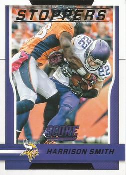 2022 Donruss Elite Harrison Smith Elite Coverage PURPLE Jersey Relic #EC12