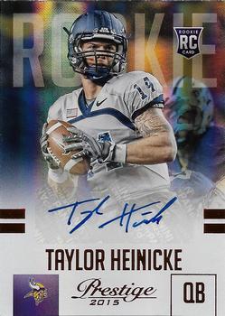 TAYLOR HEINICKE 2021 Panini Chronicles Football #95 Washington Commanders