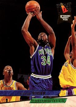 1994 Isaiah Rider Fleer Ultra 292 Rookie Card Basketball -  Sweden