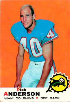 1969 Topps Football Card #31: Lance Rentzel rookie card