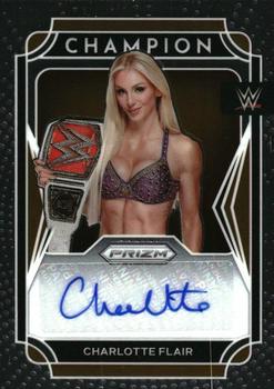 Charlotte Flair WWE Autographed 2020 Topps Chrome Refractor #20 Beckett  Fanatics Witnessed Authenticated Card